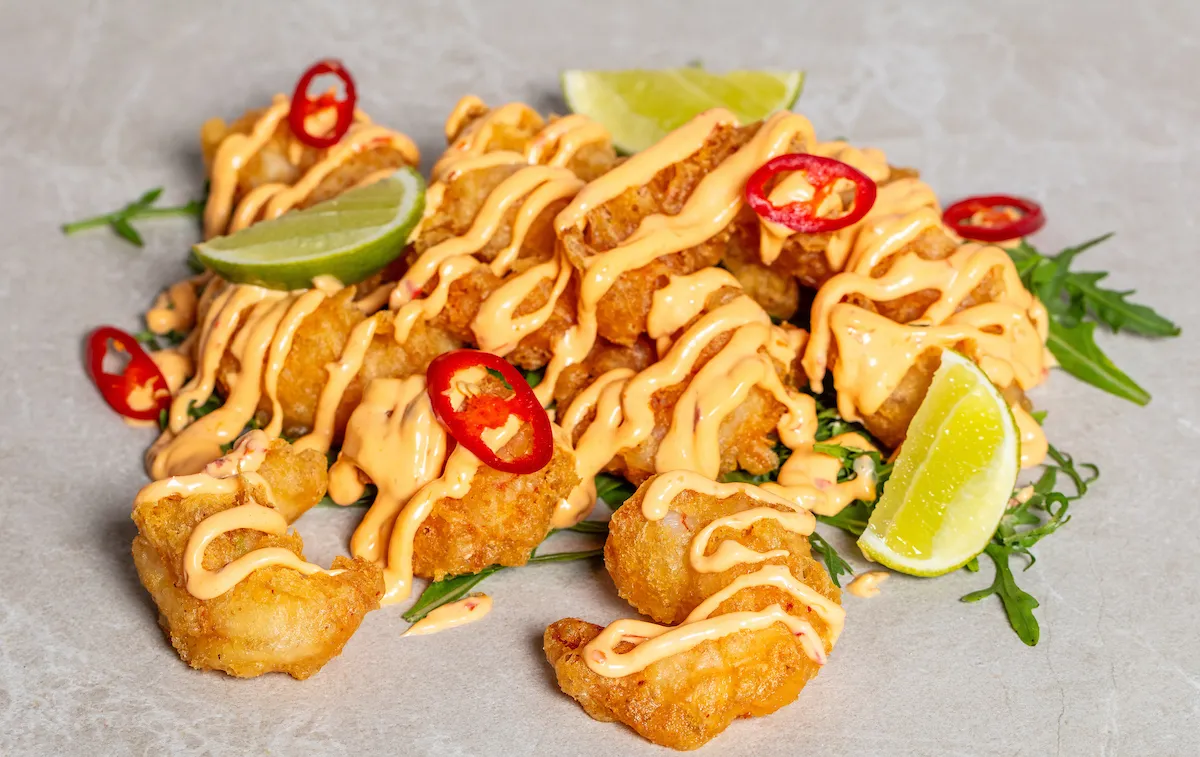 Kóngarækja tempura x 40 3