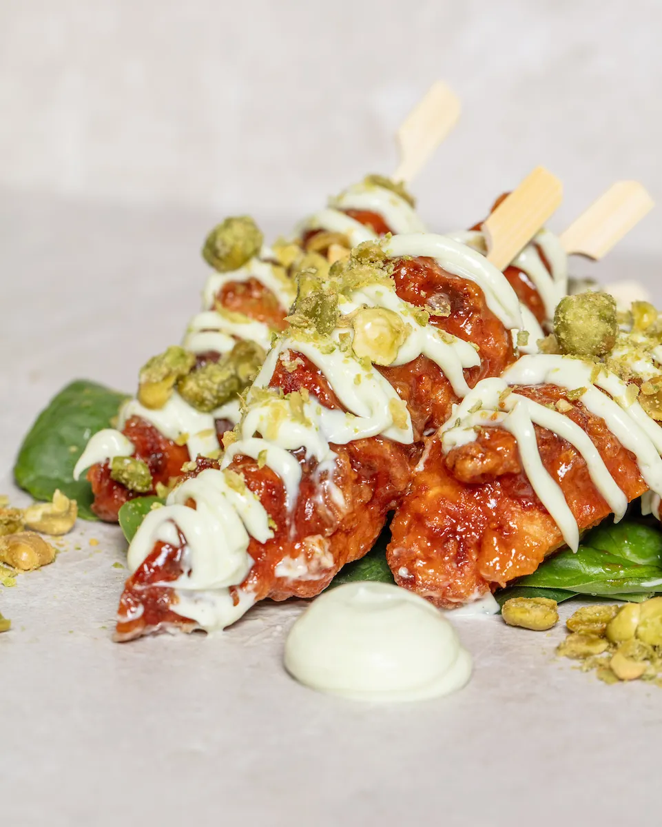 Yakitori-marineruð kjúklingalund á spjóti x 40 3